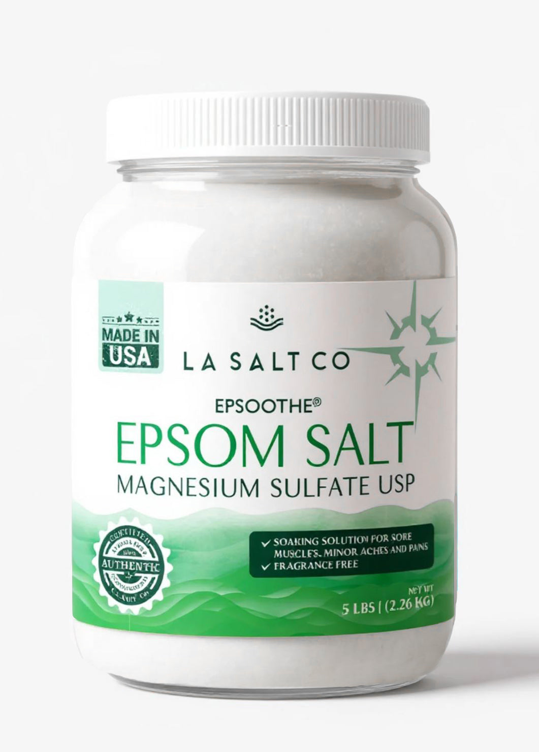 Sal de Epsom Epsoothe™ (2,2 lb)
