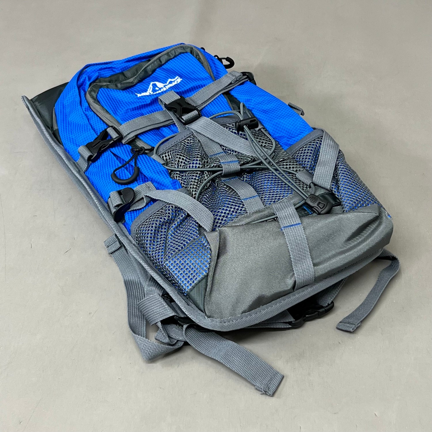 AMERICAN OUTBACK Mochila de hidratación deportiva de excursionismo de 2 litros, azul/gris XHB-049, mundialmente famosa