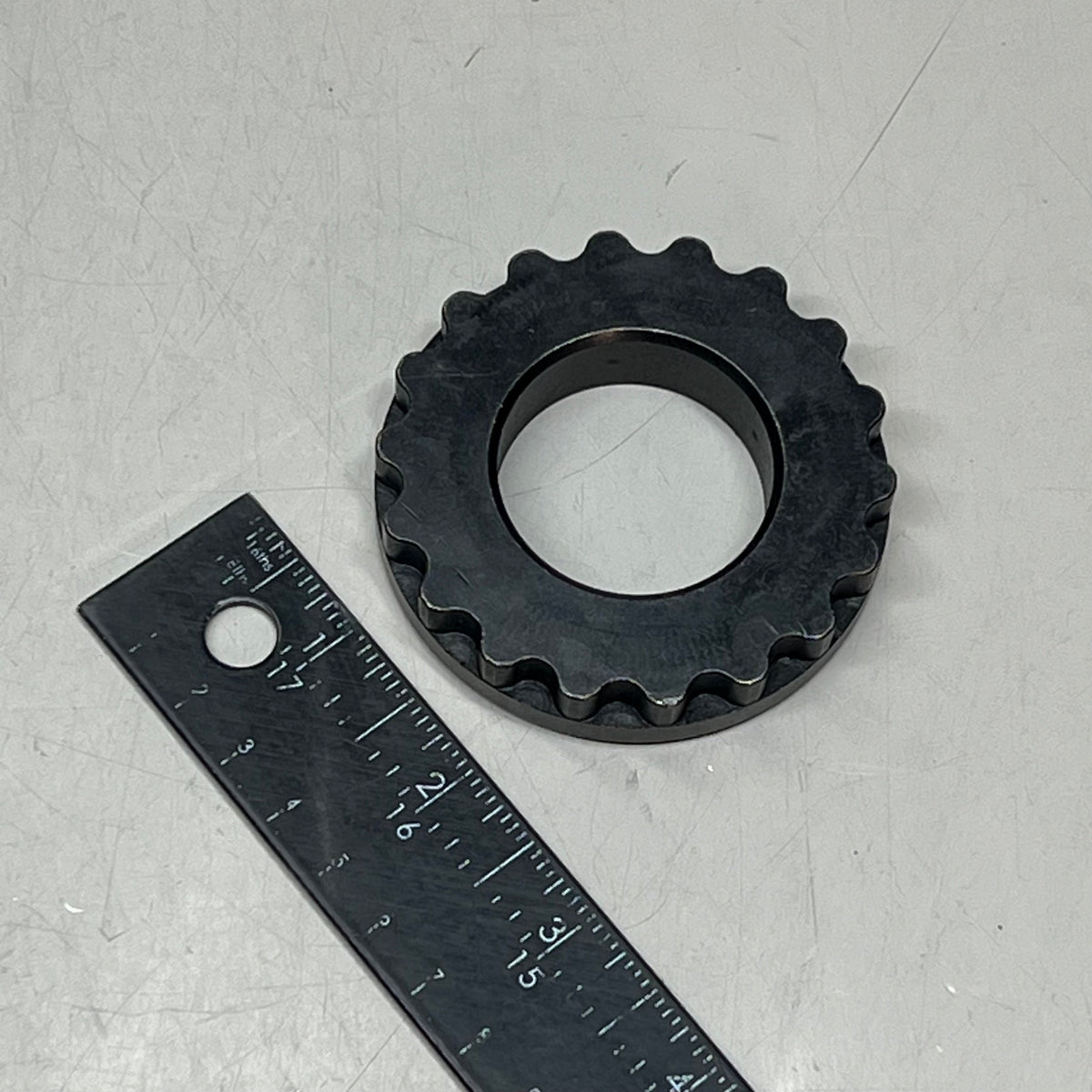 HYTORC (7 PACK) Reaction Washer  1-3/8" M36 3X Thick  Black ZRW106-M36-3X