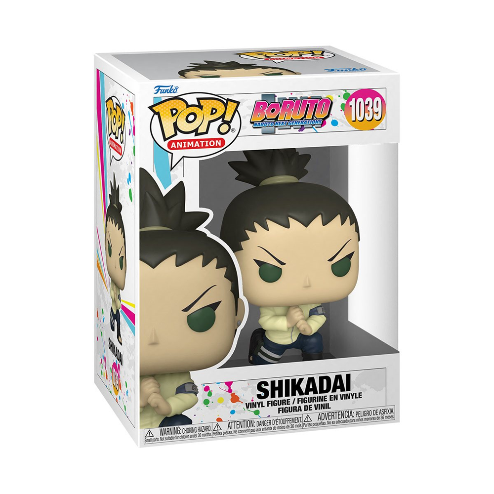 Funko POP! Boruto: Naruto Next Generations - Figura de vinilo Shikadai n.° 1039