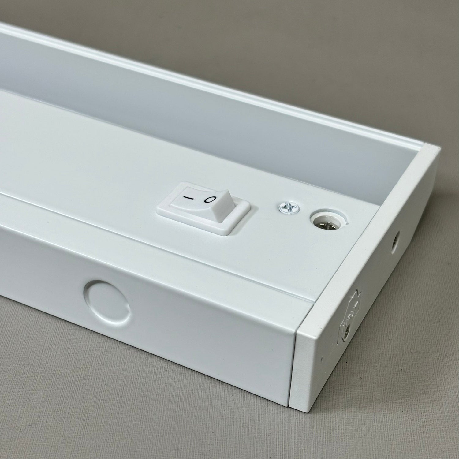 Lámpara de 2 LED para debajo del gabinete American Lighting, 12", 4 W, 3000 K, blanca, ALC212WH