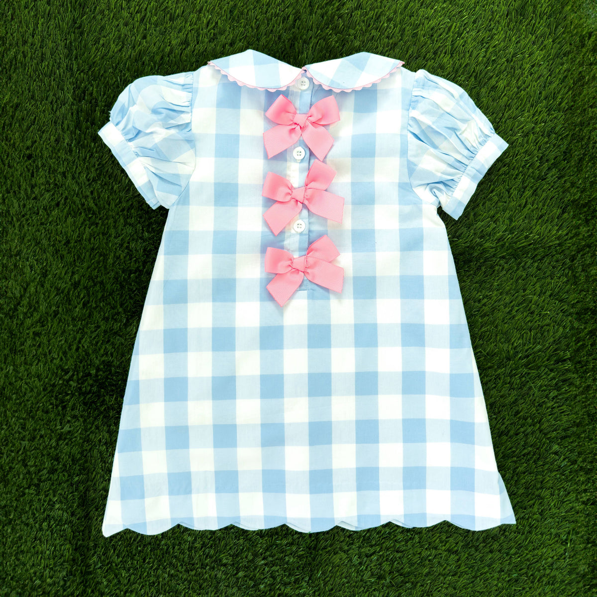 Vestido de golf azul Birdie