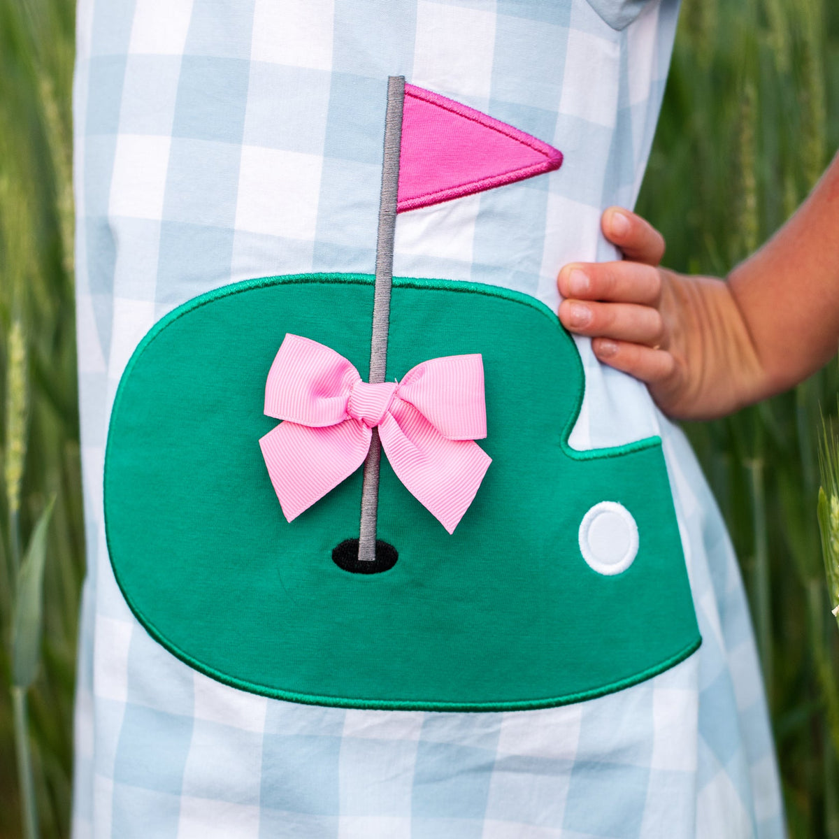 Vestido de golf azul Birdie