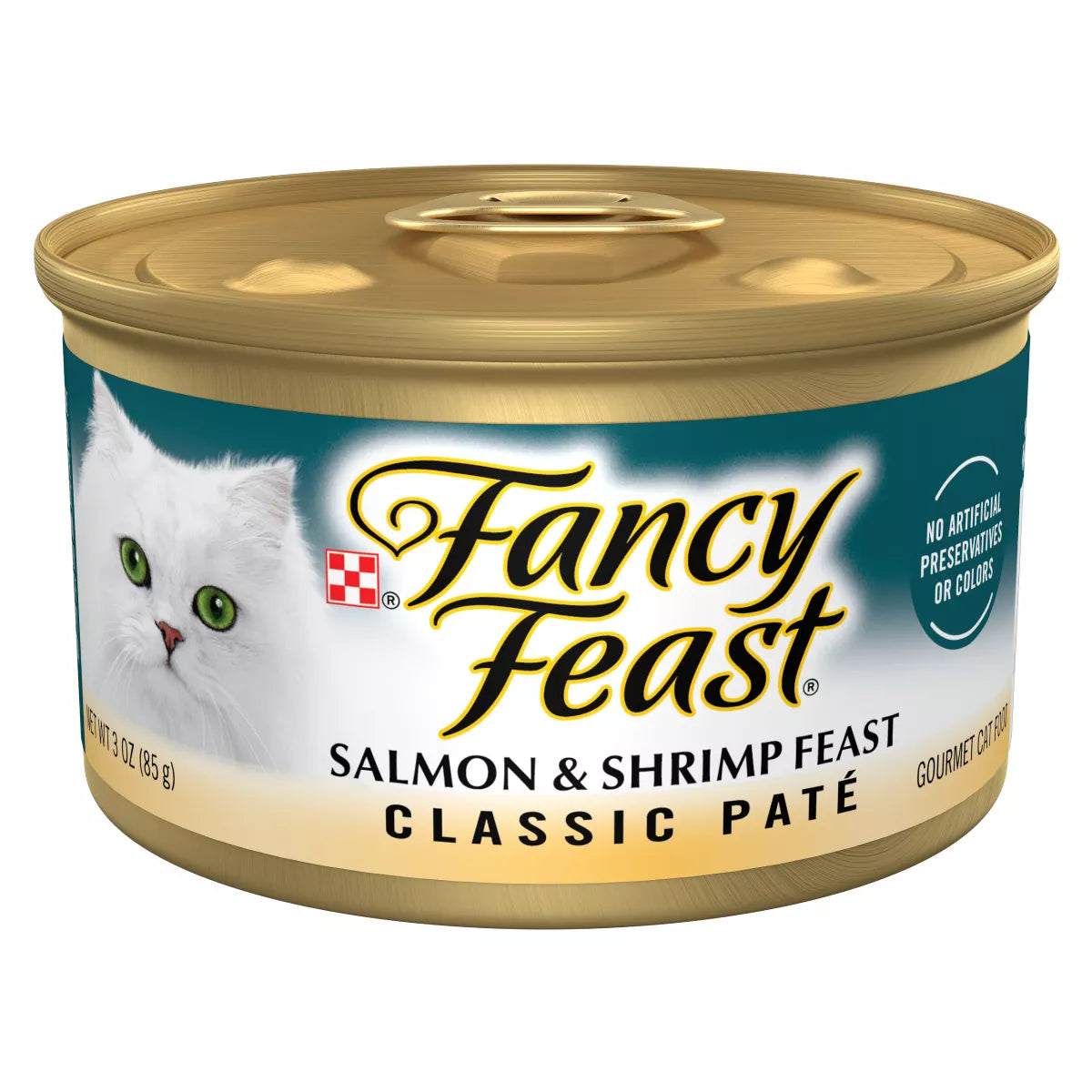 Fancy Feast Paté Clásico Salmón y Camarones (85g)
