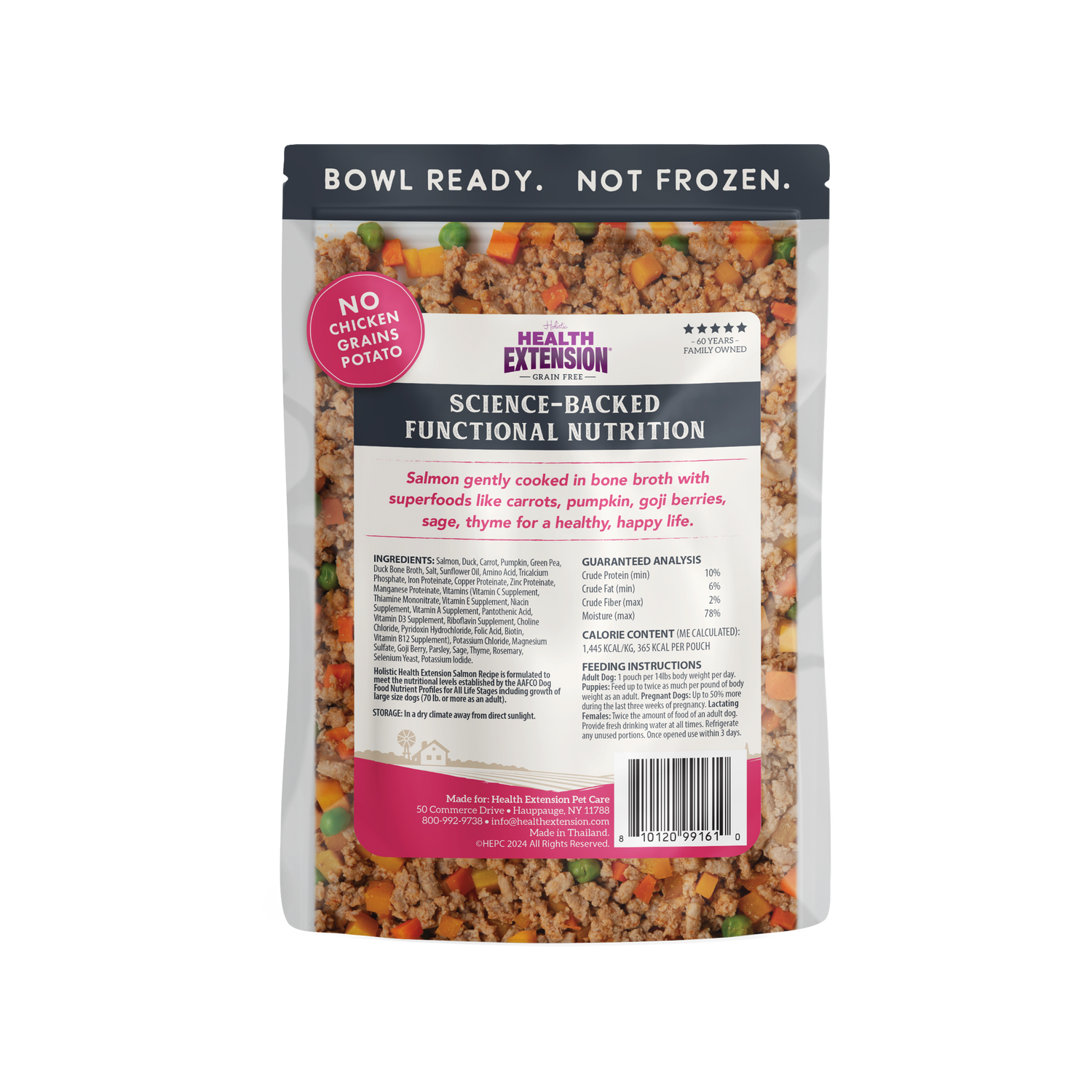 Gently Cooked Grain Free Salmon – Fresh Simmered Superfood Meal