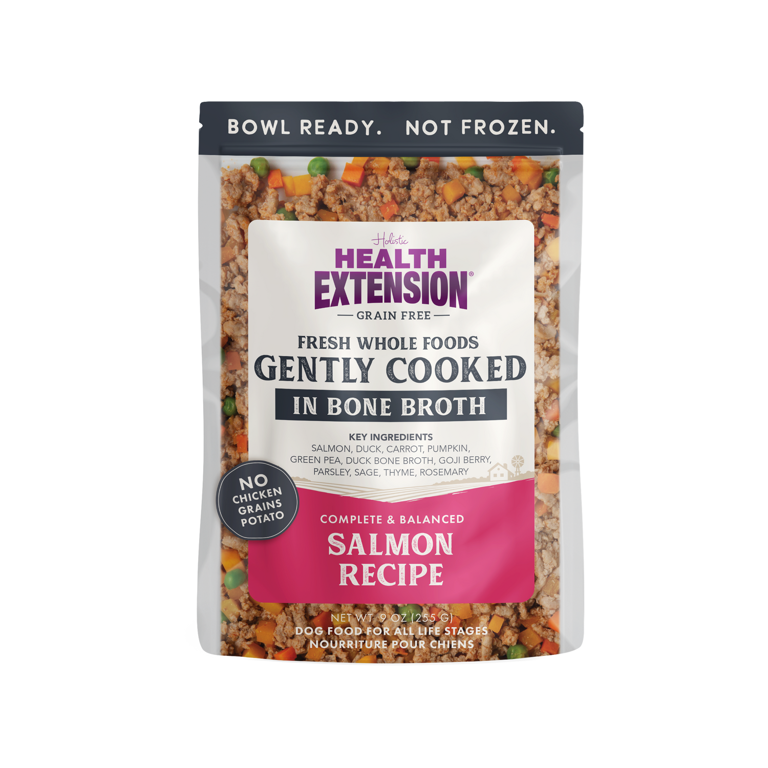 Gently Cooked Grain Free Salmon – Fresh Simmered Superfood Meal