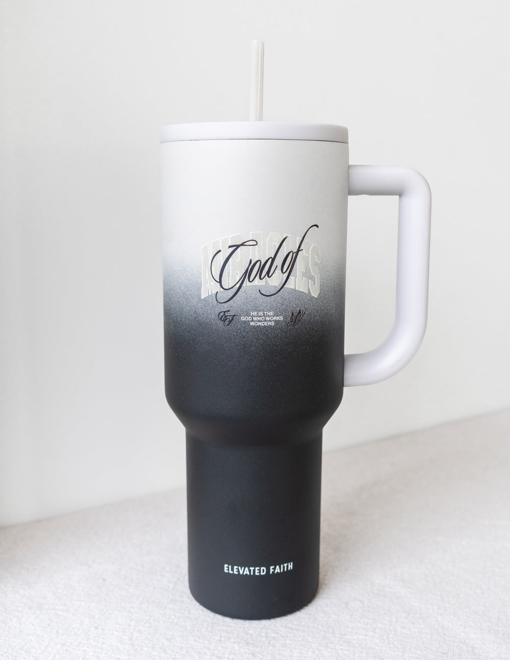 "God of Miracles" 40 oz Ascend Tumbler