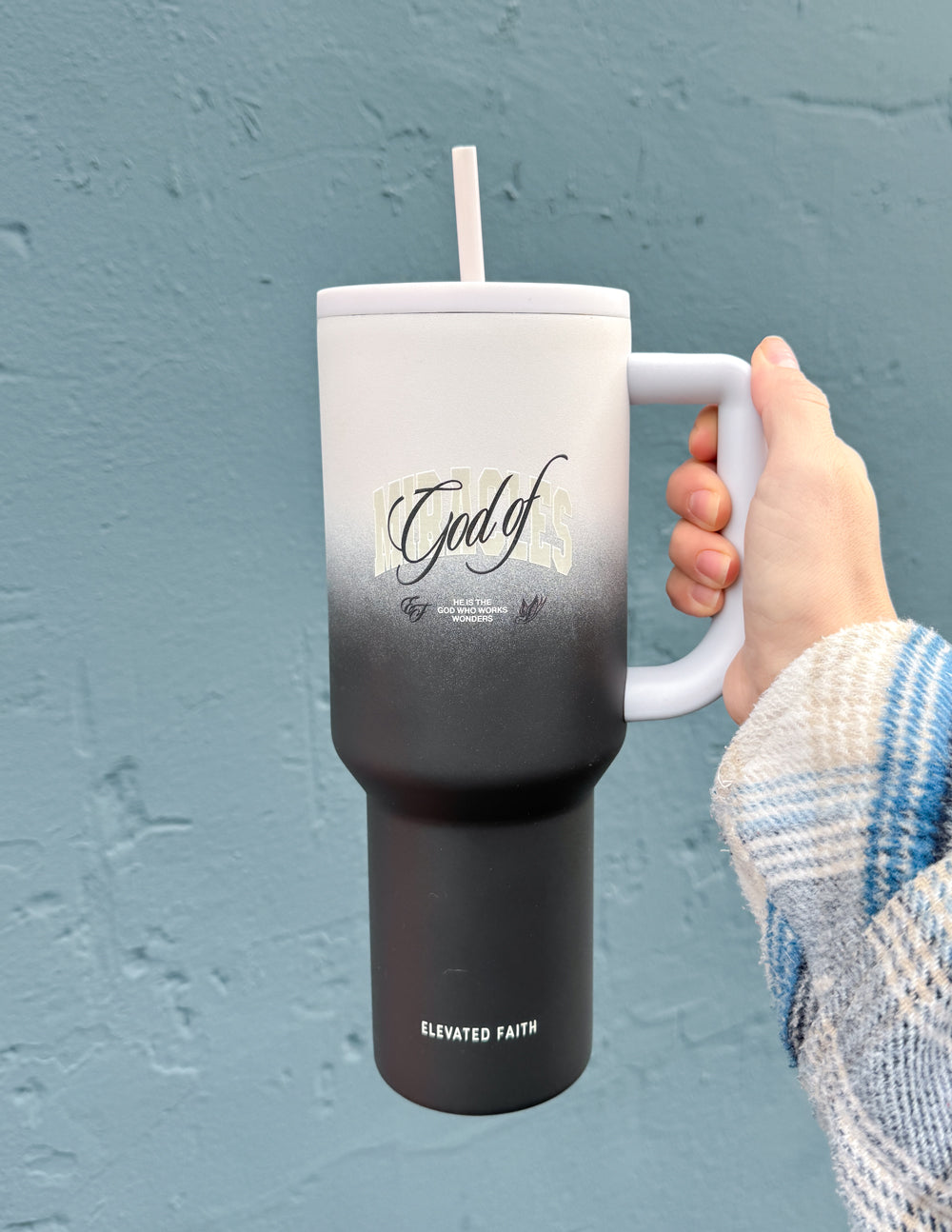 "God of Miracles" 40 oz Ascend Tumbler