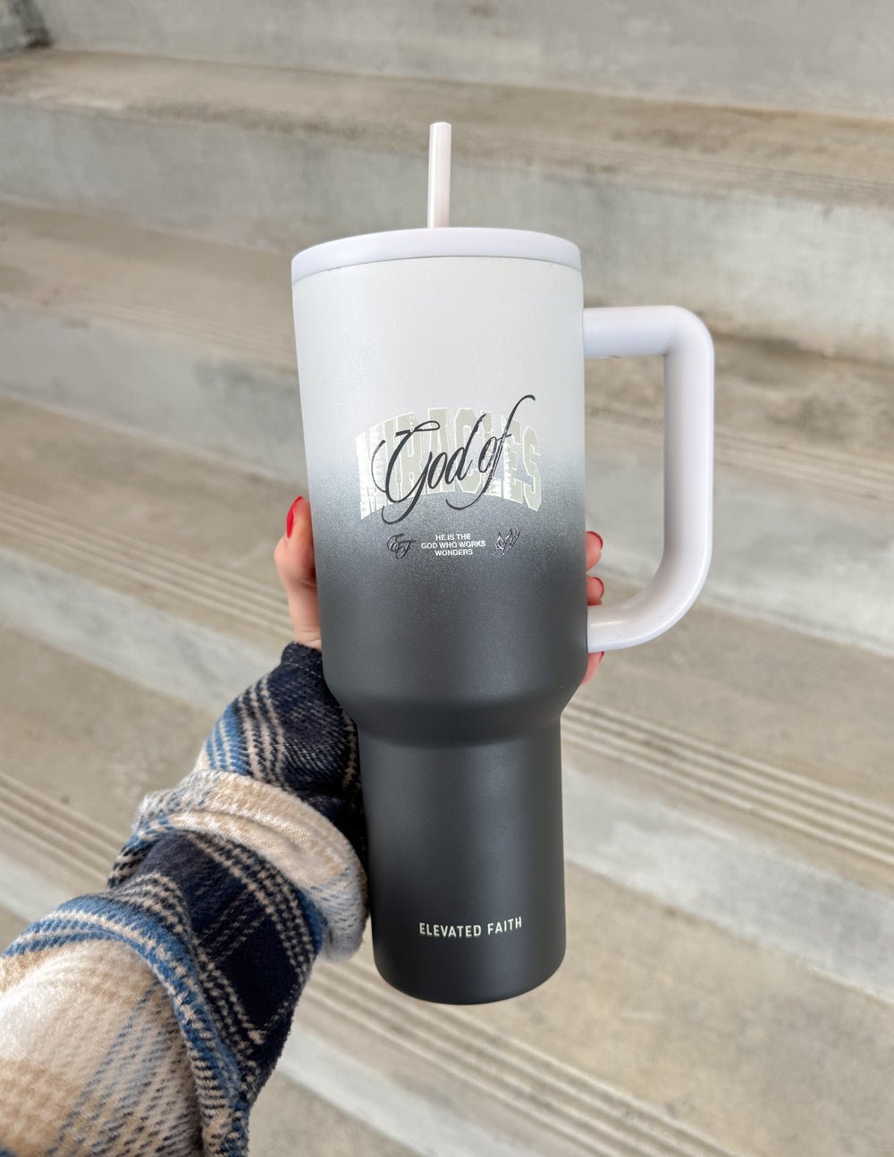 "God of Miracles" 40 oz Ascend Tumbler