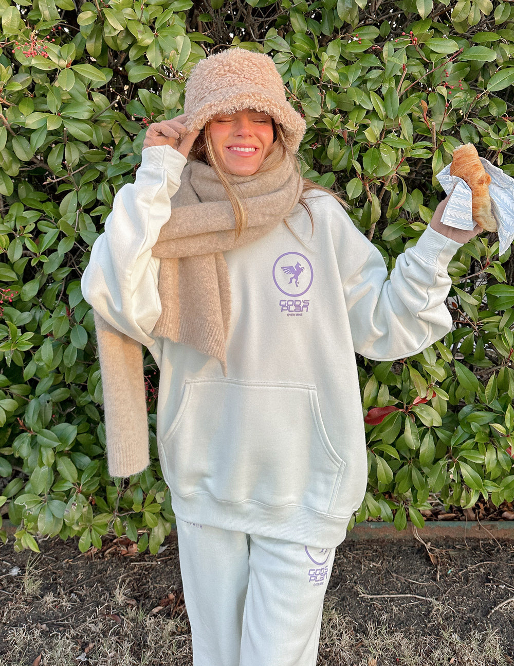 Sudadera unisex con capucha God's Plan Racing