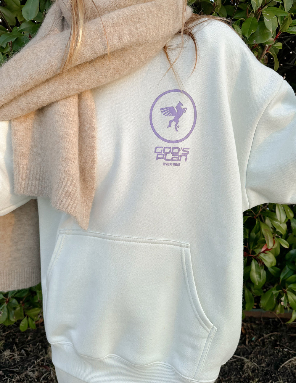 Sudadera unisex con capucha God's Plan Racing
