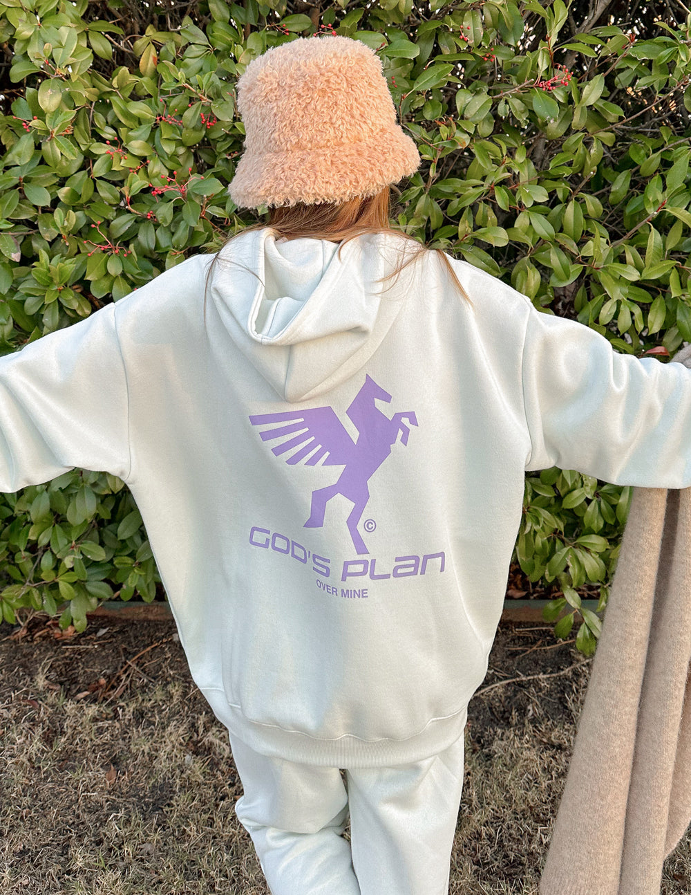 Sudadera unisex con capucha God's Plan Racing