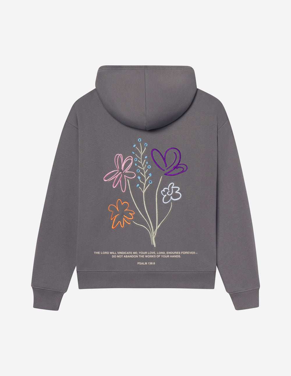 Sudadera unisex con capucha "Dios sigue trabajando"