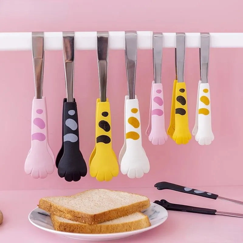 Pinzas de cocina con forma de pata de gato