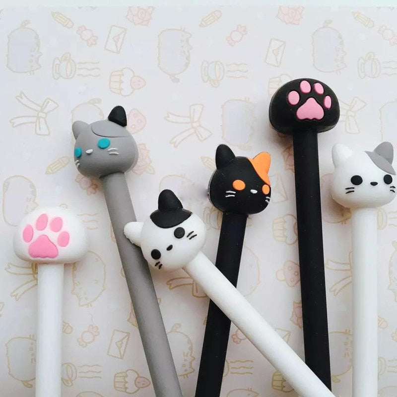 Bolígrafos de gel Neko Cats