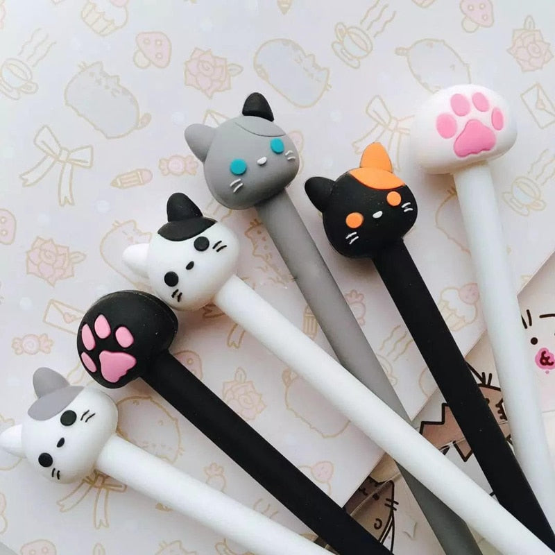 Bolígrafos de gel Neko Cats