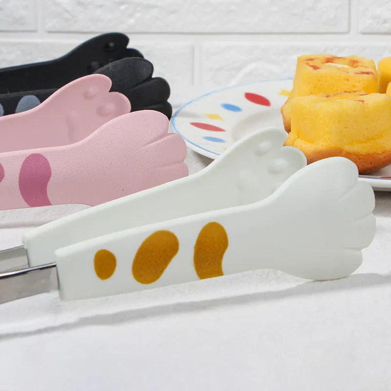 Pinzas de cocina con forma de pata de gato