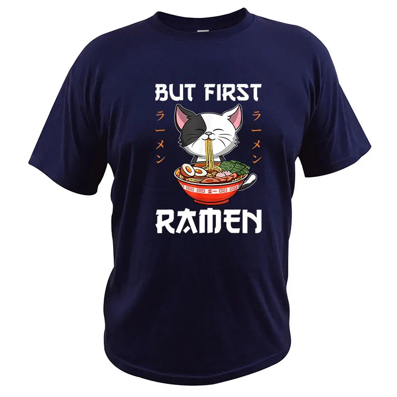 “But First Ramen” Graphic T-Shirt