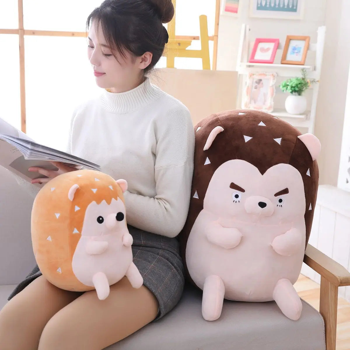 Peluches de erizo kawaii