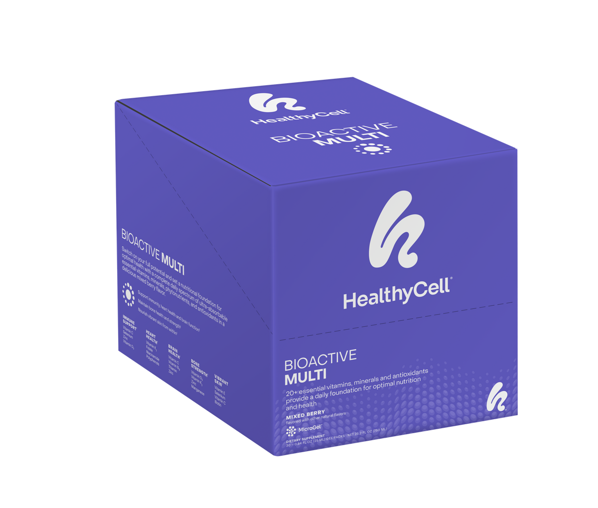 Bioactive Multi Vitamin Gel – Mixed Berry (30 Packs)