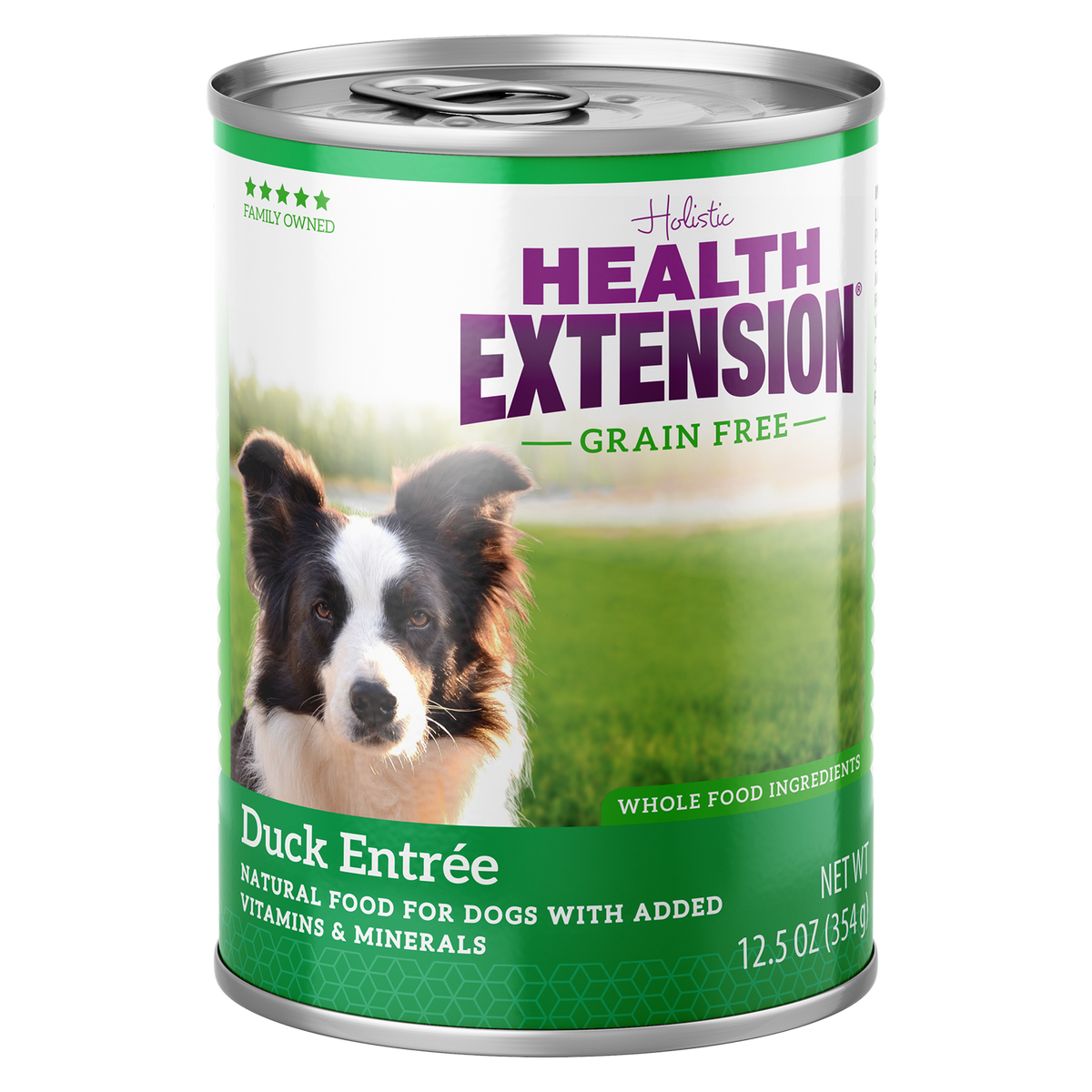 Comida húmeda para perros con pato sin cereales
