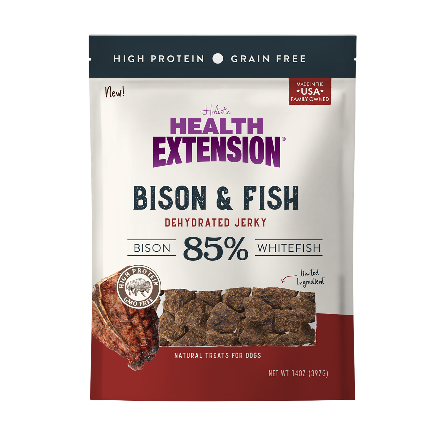 Bison & Fish Jerky