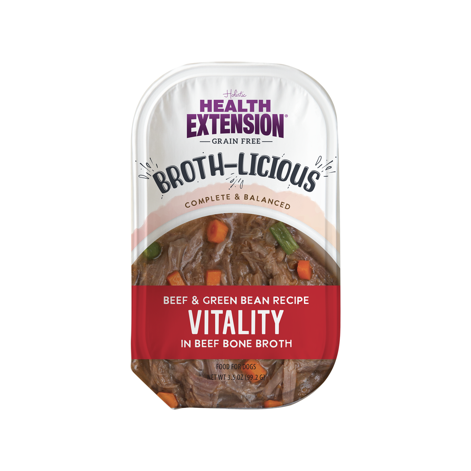 Paquete de Muestra de Caldo Delicioso Health Extension – Variedad para Perro Adulto (Paquete de 4)