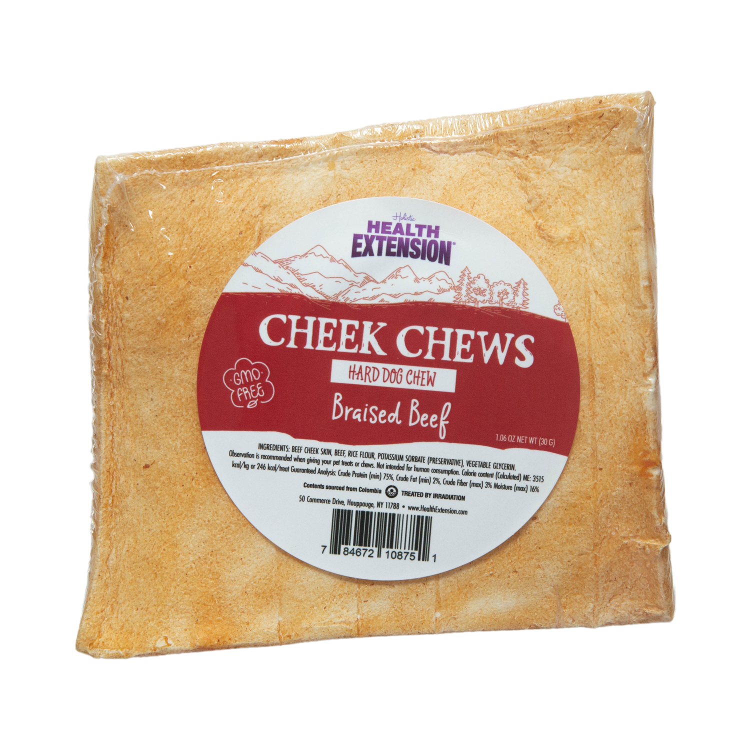 Cheek Chew Braised Beef – Long-Lasting Natural Dental Chew