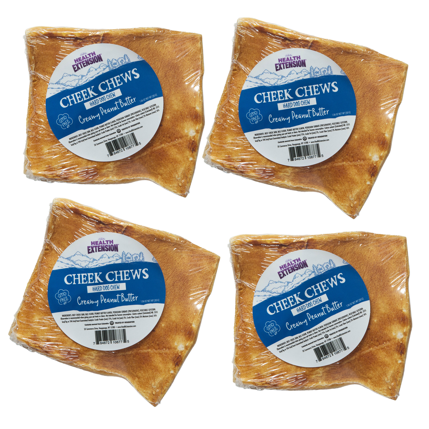 Cheek Chew - Mantequilla de maní cremosa