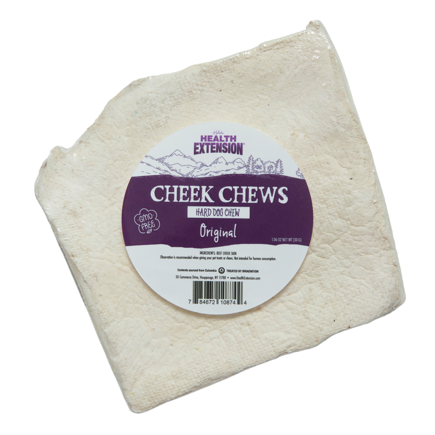 Health Extension Cheek Chews – Mordedor Duro Original para Perros