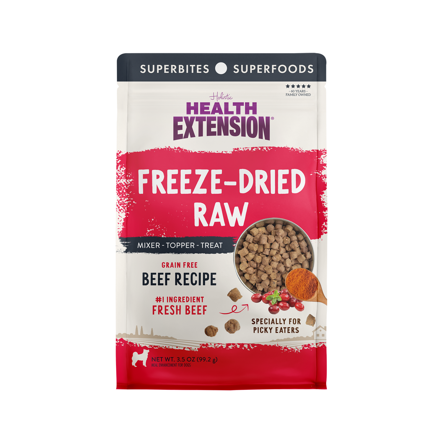 Freeze Dried Raw Beef Recipe – Grain-Free High-Protein Booster