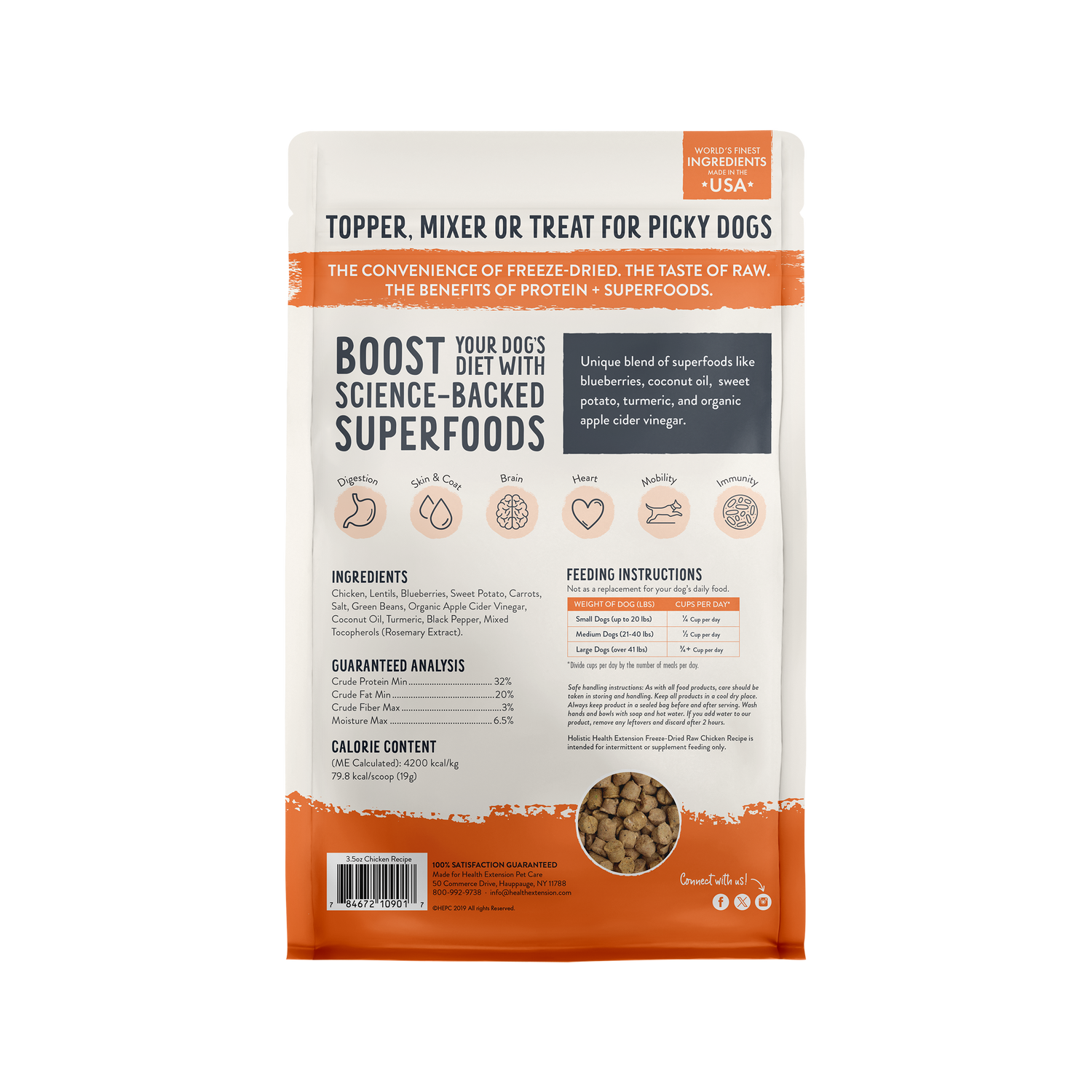 Freeze Dried Raw Chicken Recipe – Grain-Free Nutrient Booster