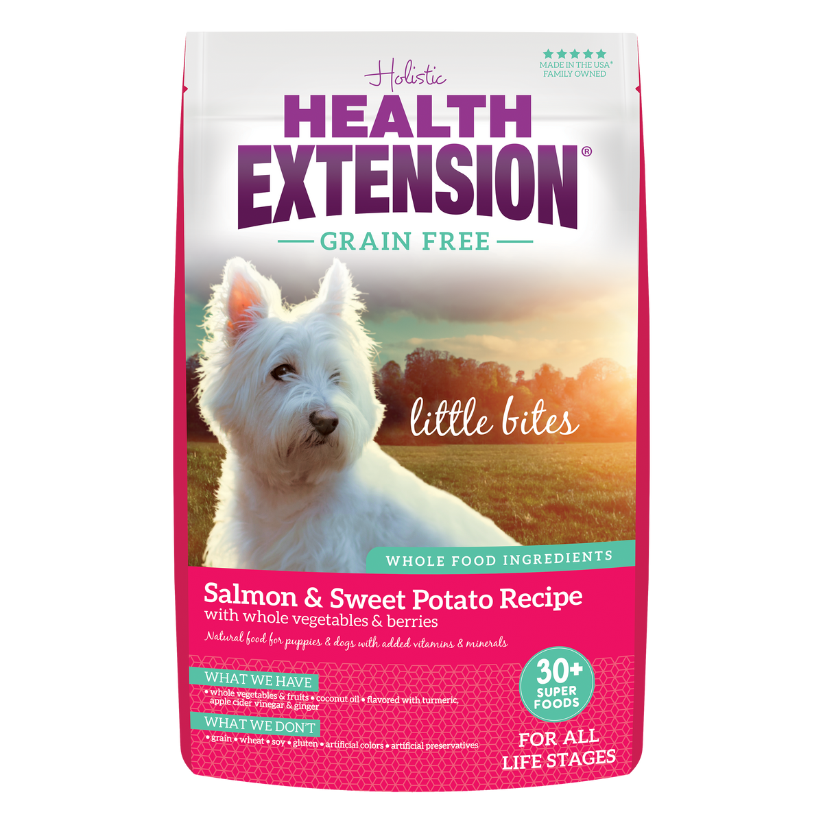 Grain Free Salmon & Sweet Potato Little Bites Dry Dog Food