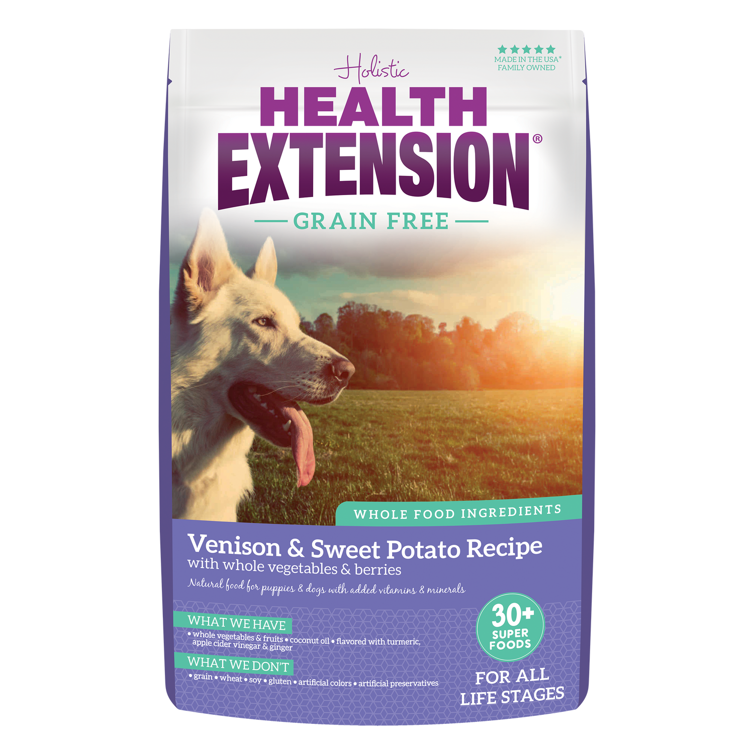 Grain Free Venison & Sweet Potato Dry Dog Food