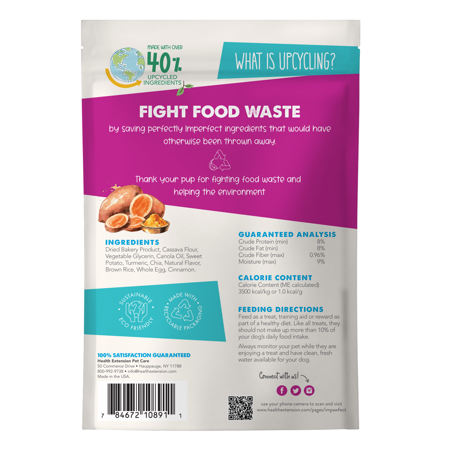 Impawfect Sweet Potato & Turmeric Hip & Joint Support Dog Treats