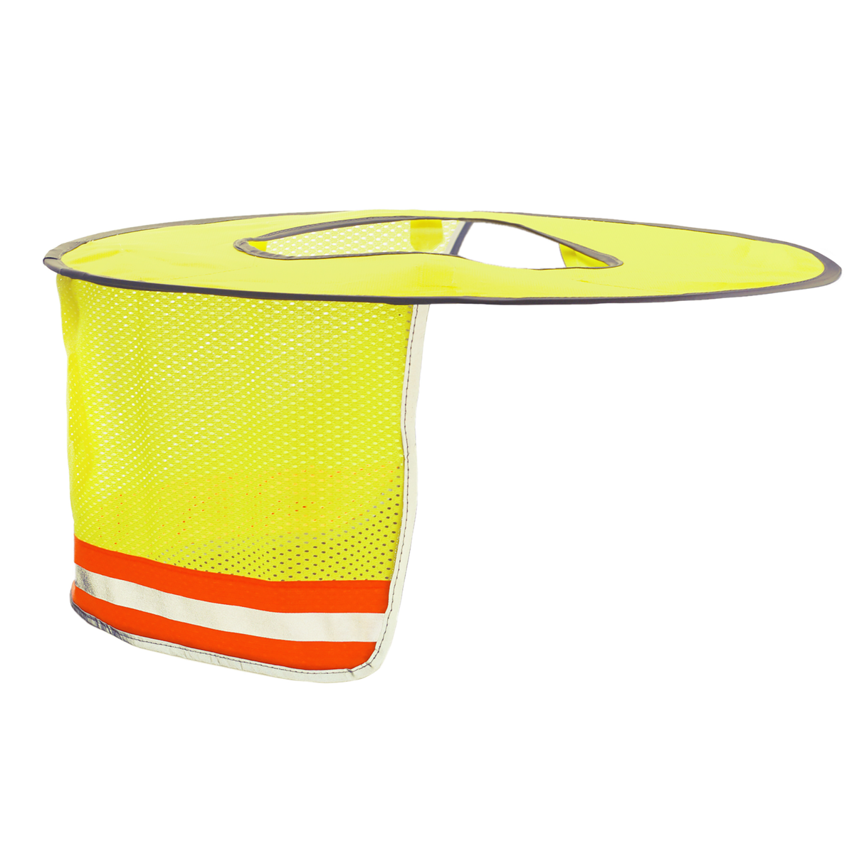 Parasol de alta visibilidad de dos tonos para casco de estilo gorra