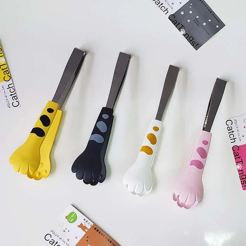 Pinzas de cocina con forma de pata de gato