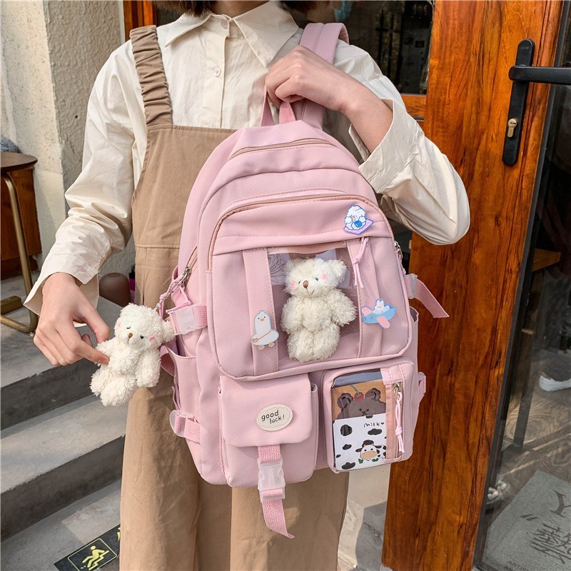 Mochila de peluche de oso