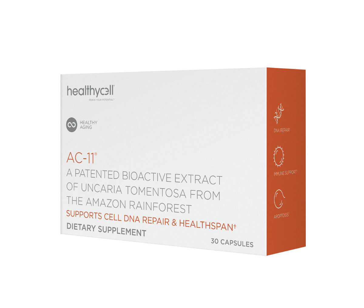 Healthycells AC-11 DNA Repair Supplement – 30 Capsules