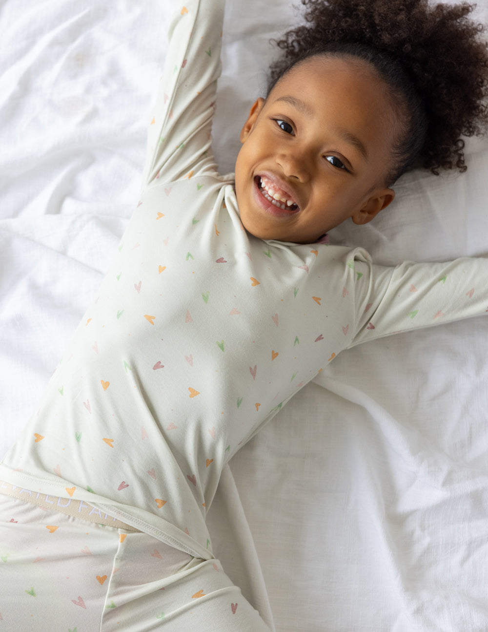 Conjunto de pijama infantil Heart Bamboo