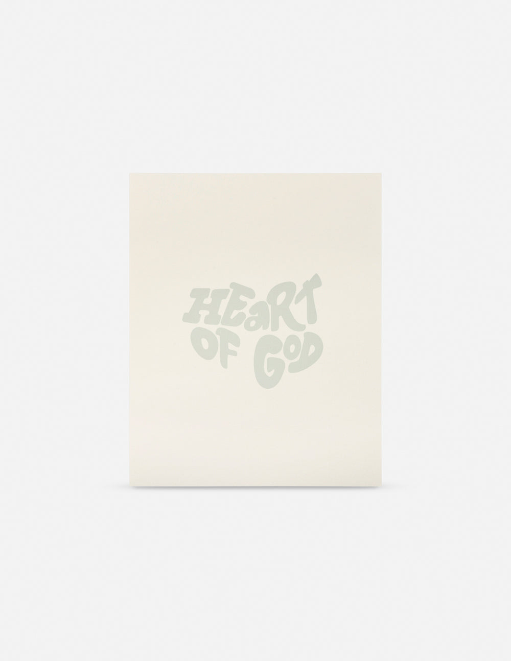 "Heart of God" Faith Print