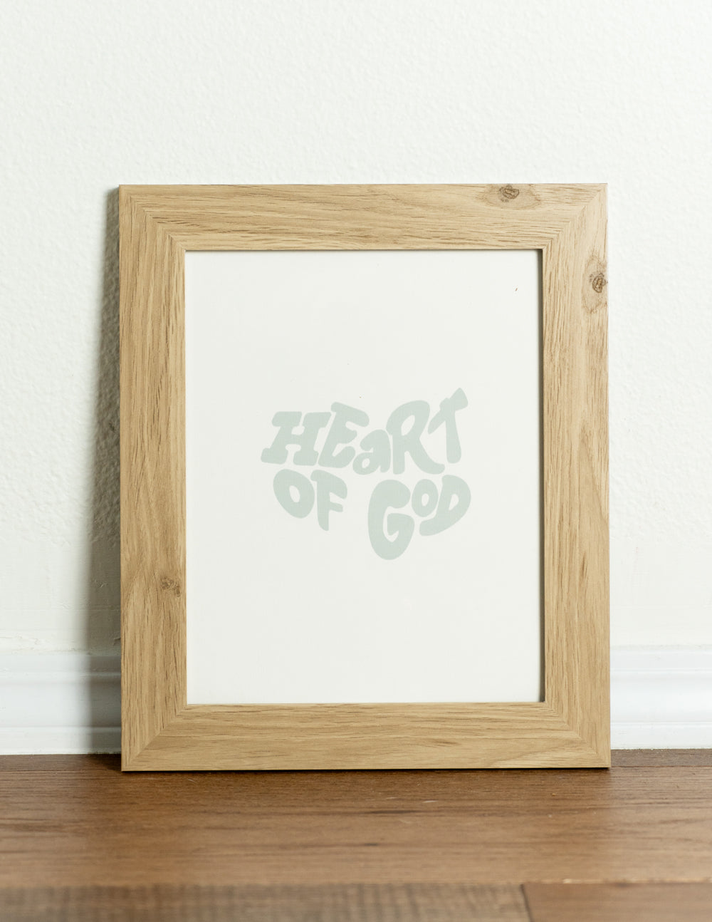 "Heart of God" Faith Print