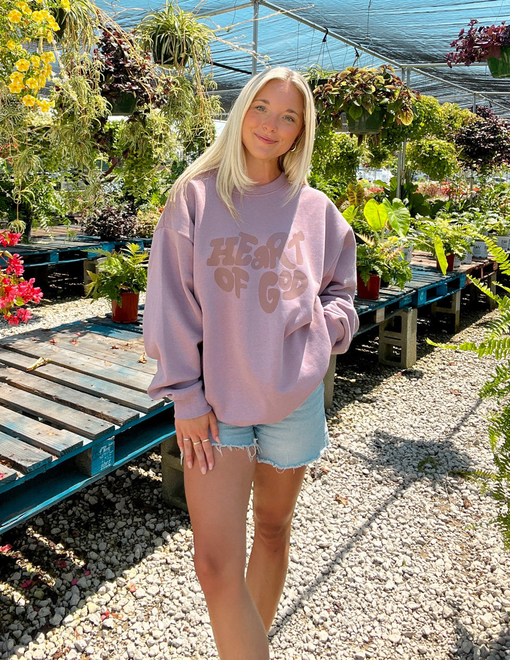 "Heart of God" Unisex Crewneck
