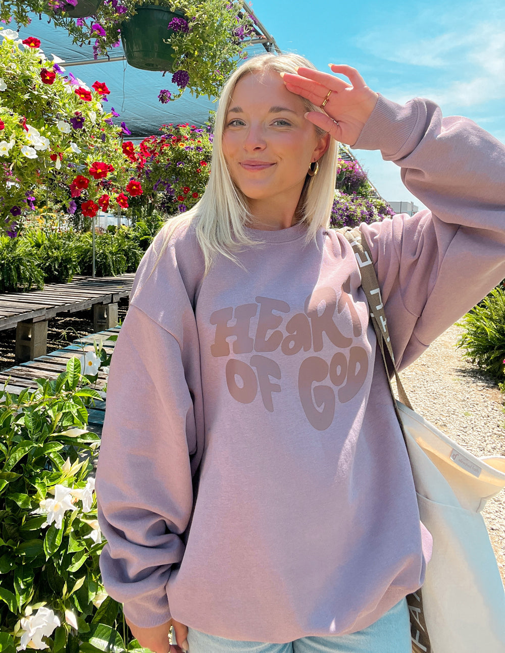 "Heart of God" Unisex Crewneck