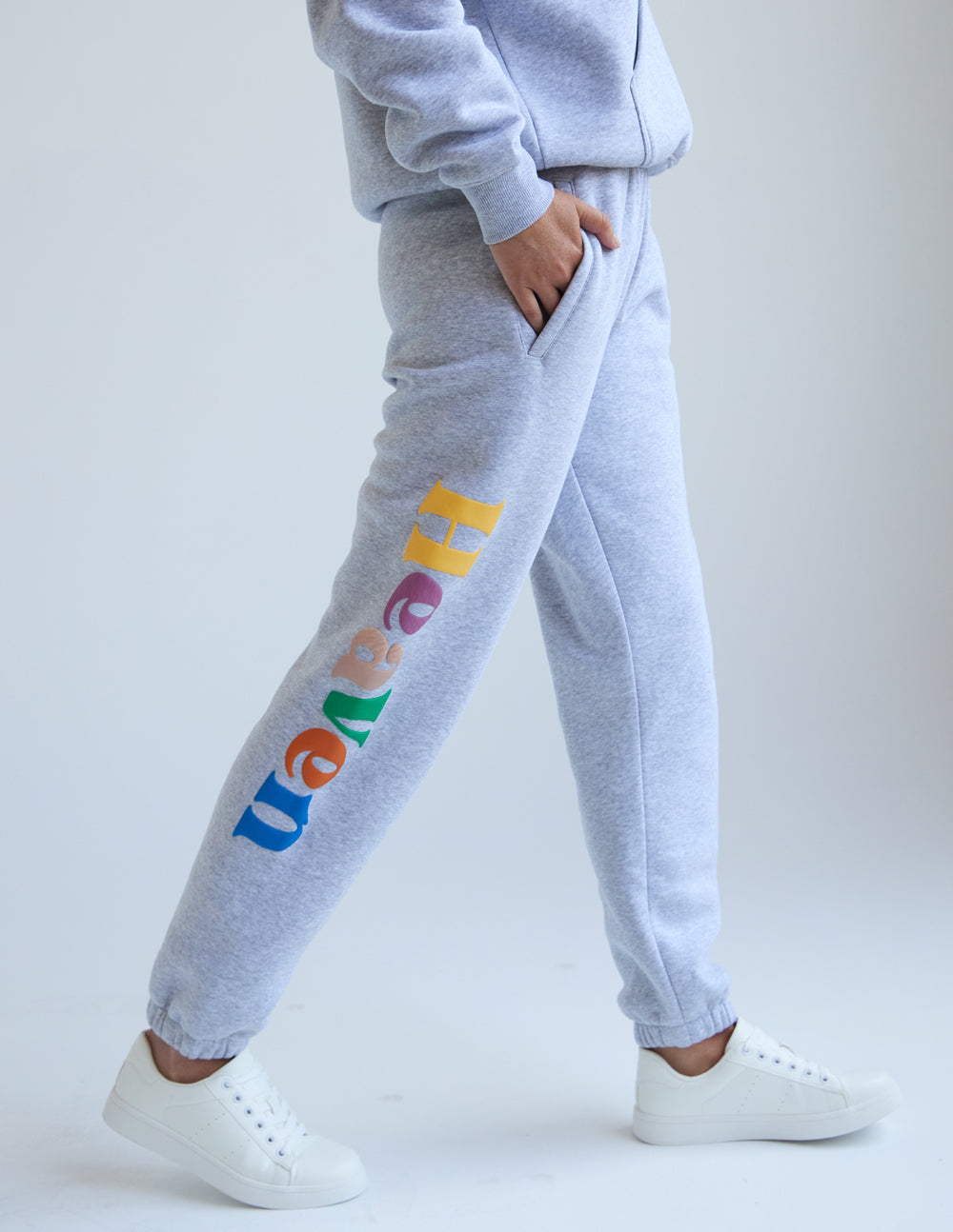 "Heaven" Heather Grey Unisex Sweatpant