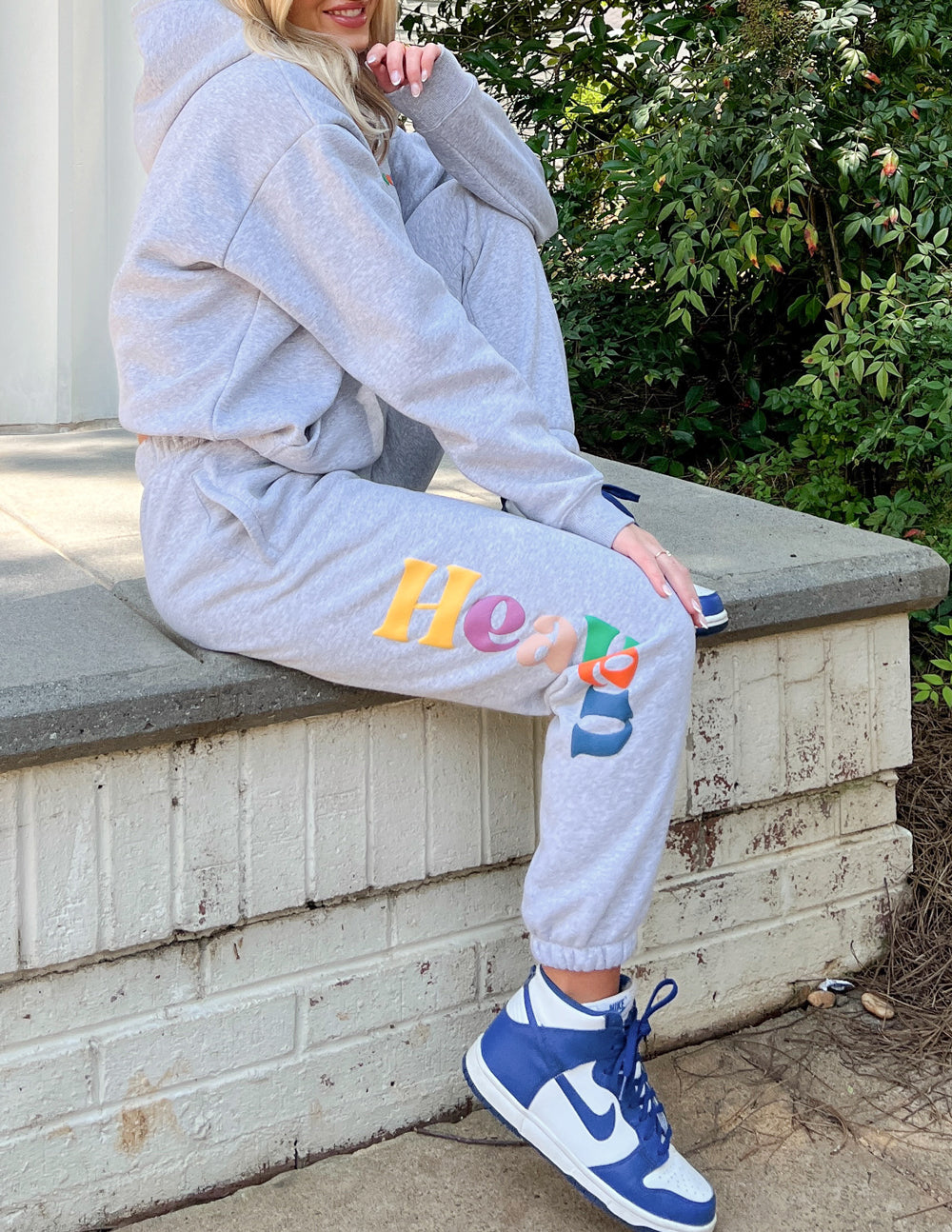 "Heaven" Heather Grey Unisex Sweatpant