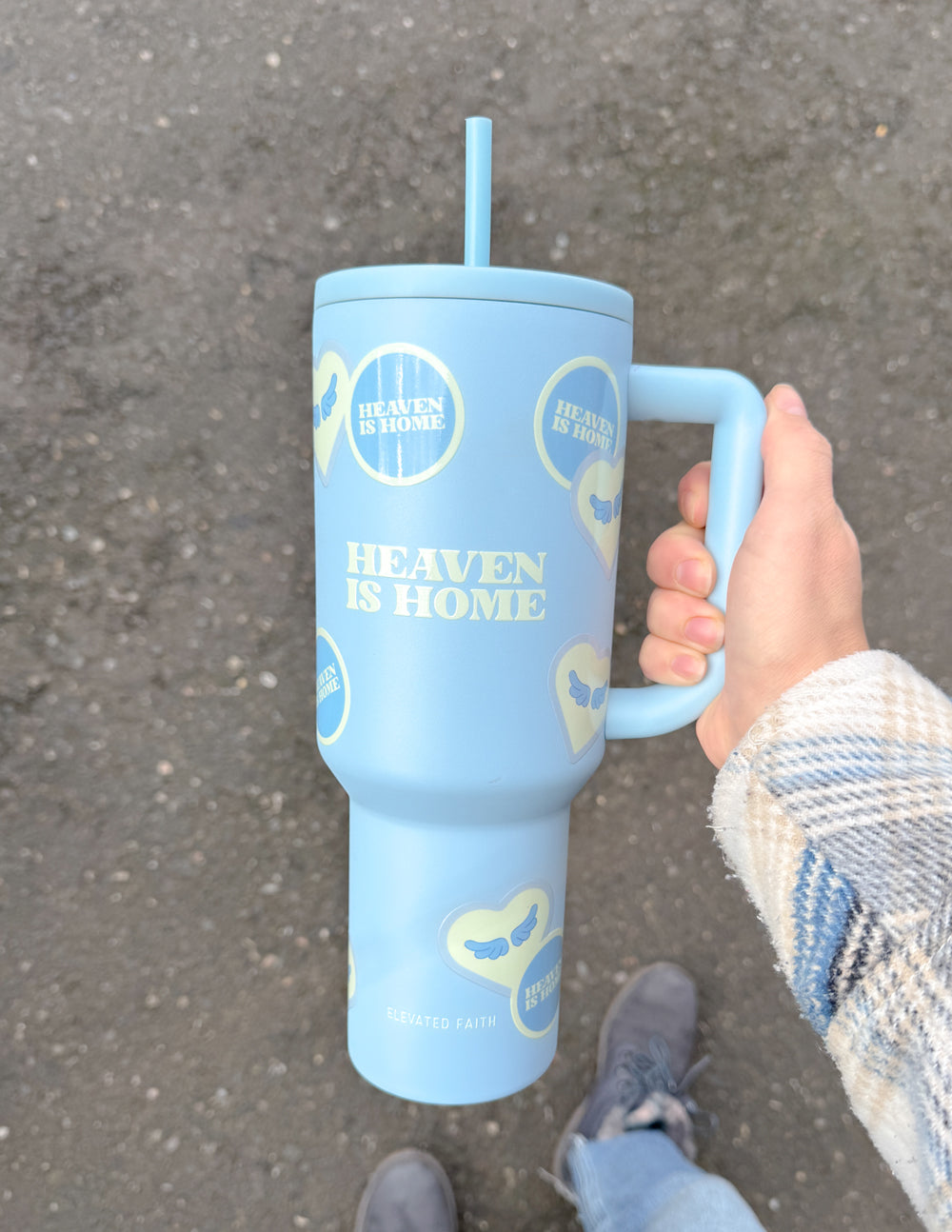 "Heaven Is Home" 40 oz Ascend Tumbler
