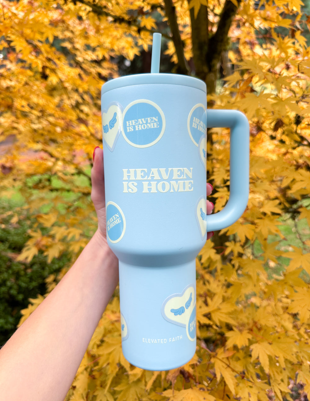 "Heaven Is Home" 40 oz Ascend Tumbler