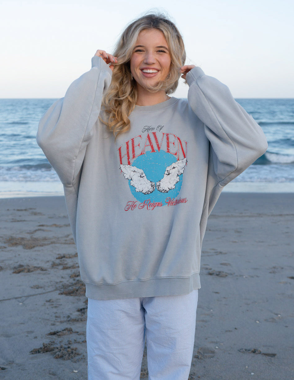 Sudadera unisex con cuello redondo Hero of Heaven
