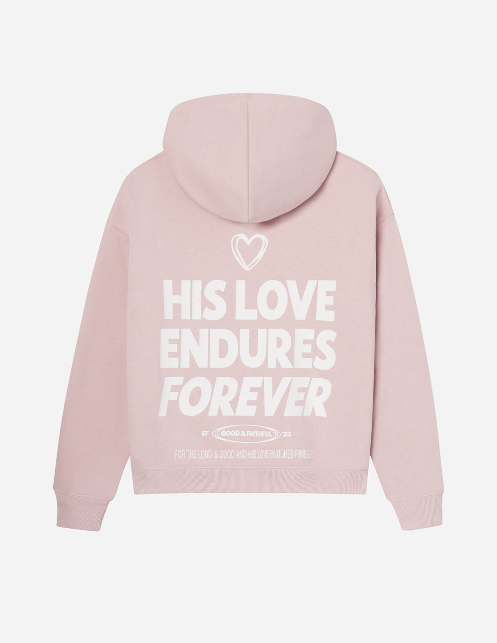 Sudadera unisex "Su amor perdura para siempre" 